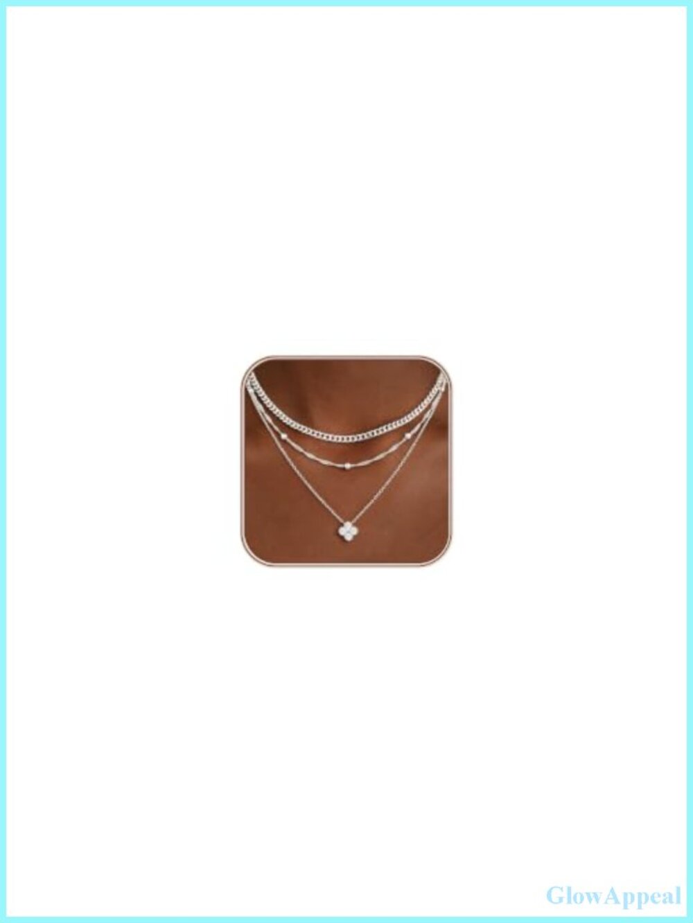 14K Gold Filled Layered Necklace Set Women Dainty Stackable